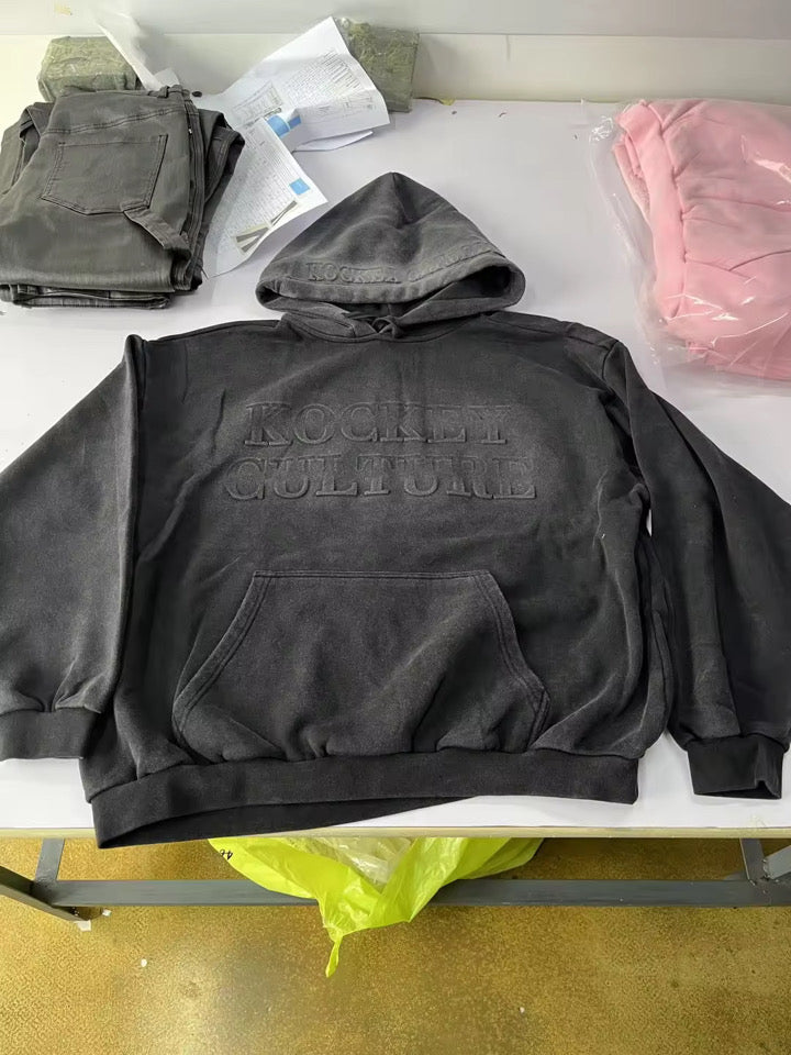 kockeyculture frenchie track suit hoodie-short- sweats set